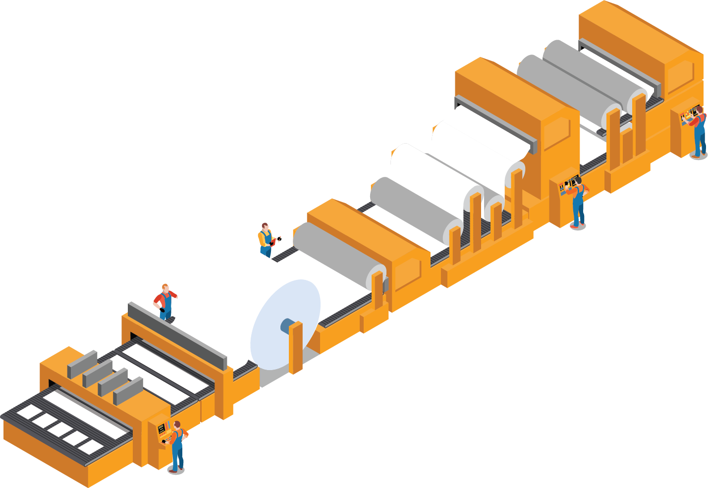 Paper Calendering Process 