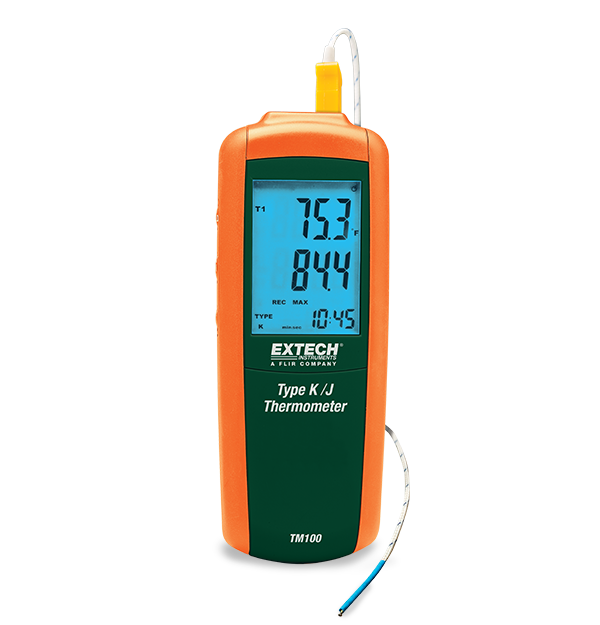 Extech IR267: Mini IR Thermometer with Type-K Input