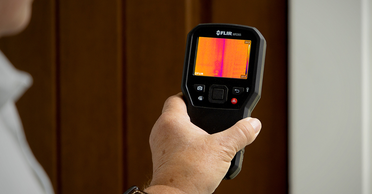 flir thermal imaging moisture meter